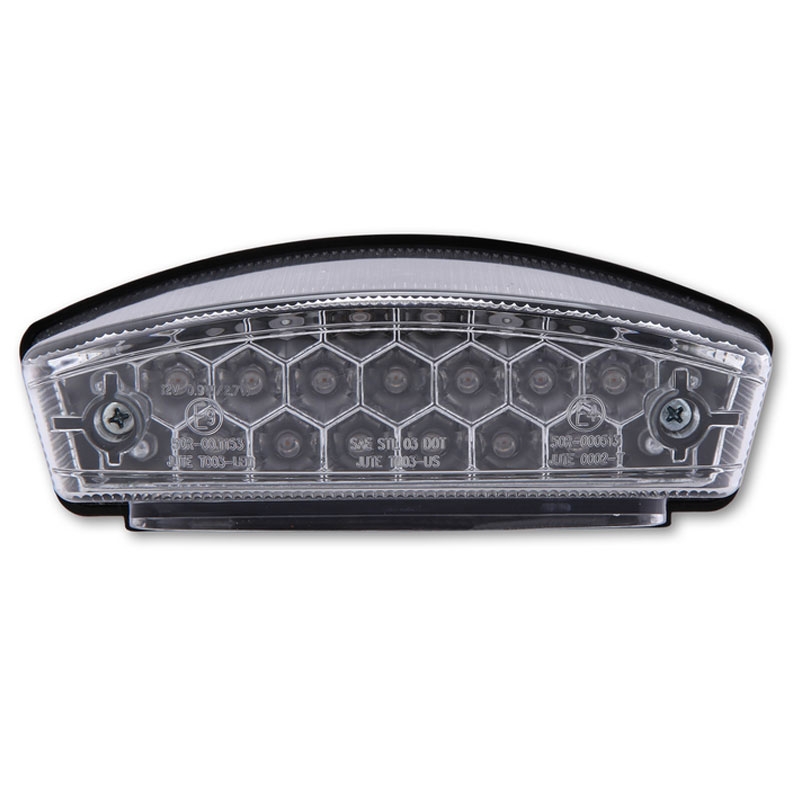 Fanale posteriore per moto Highsider Smart Monster LED nero