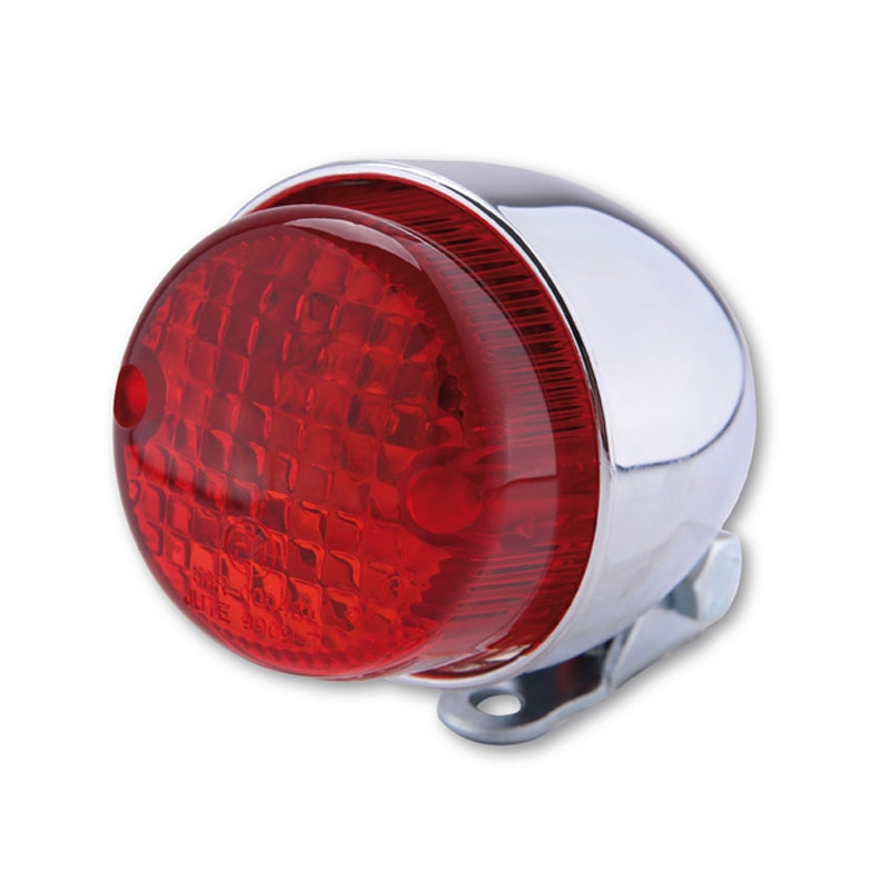 Fanale posteriore per moto Highsider Smart Texas cromato