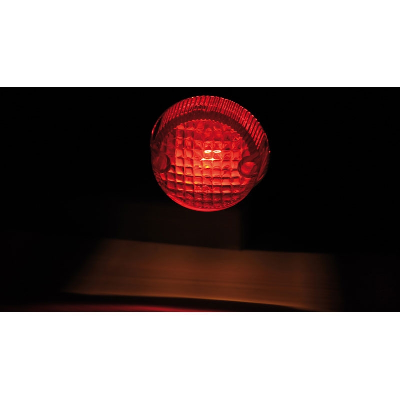 Fanale posteriore per moto Highsider Smart Texas cromato