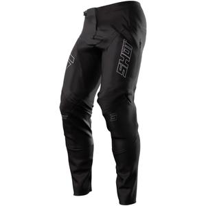 Pantaloni da motocross Shot Contact Zip neri