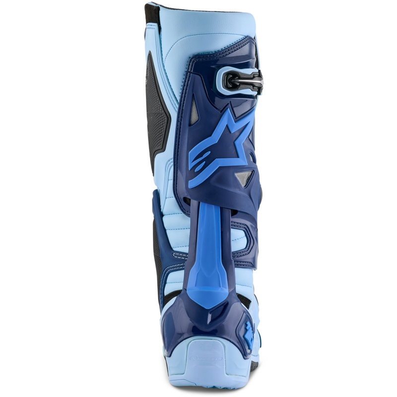 Stivali da moto Alpinestars Tech 10 Limited Edition Steelers Blu-Azzurro