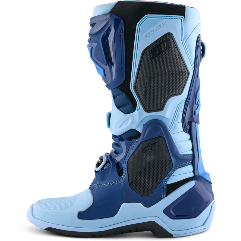 Stivali da moto Alpinestars Tech 10 Limited Edition Steelers Blu-Azzurro