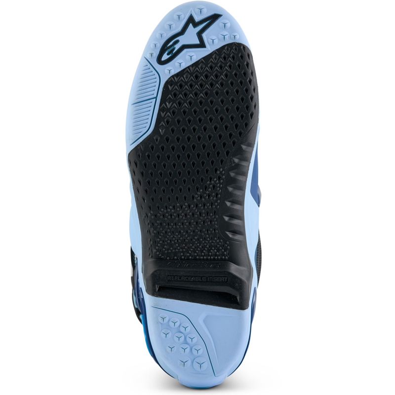 Stivali da moto Alpinestars Tech 10 Limited Edition Steelers Blu-Azzurro