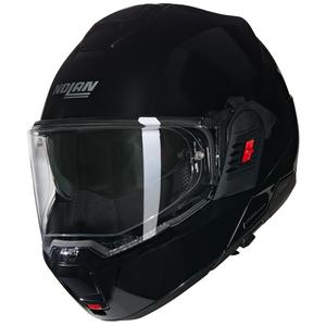 Casco moto apribile Nolan N100-6 Classico N-COM 301 nero