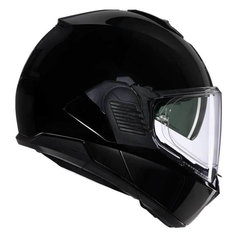Casco moto apribile Nolan N120-1 Classico N-COM 301 nero