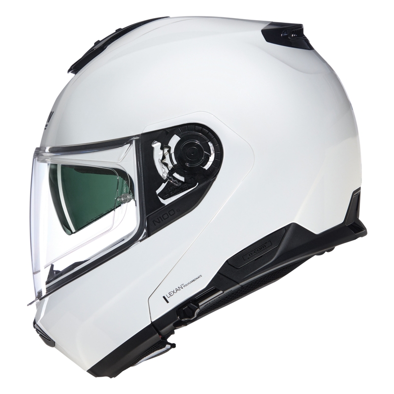 Casco moto apribile Nolan N100-6 Classico N-COM 305 bianco