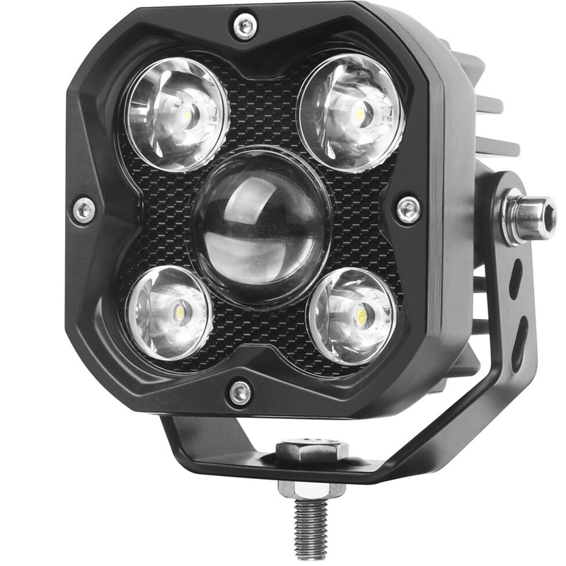 Luce LED SHARK LED Driving Light con LED laser 3,2" 40 W nero
