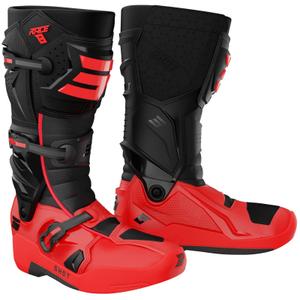 Stivali da moto Shot Race 8 nero-rosso