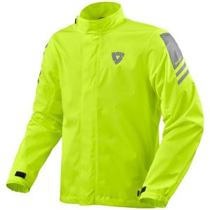 Giacca antipioggia da moto Revit Cyclone 4 H2O giallo fluo