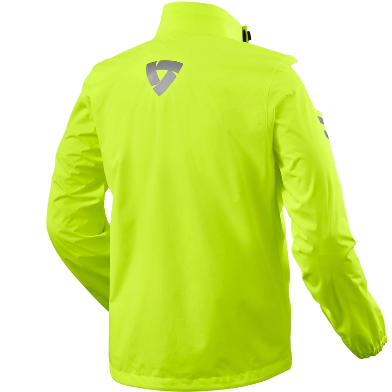 Giacca antipioggia da moto Revit Cyclone 4 H2O giallo fluo