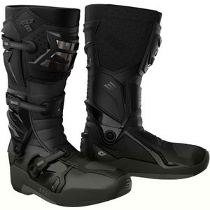 Stivali da moto Shot Race 8 Chrome Black
