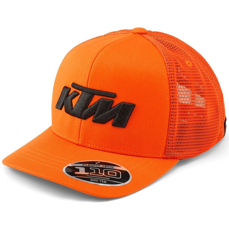 Cappellino con logo KTM per bambini arancione-nero