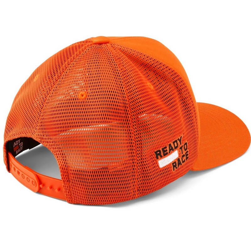 Cappellino con logo KTM per bambini arancione-nero