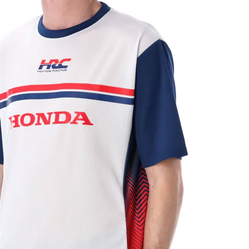 Maglietta tecnica Honda HRC bianca