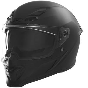 Casco integrale da moto NOX Exlusiv Goliath nero opaco