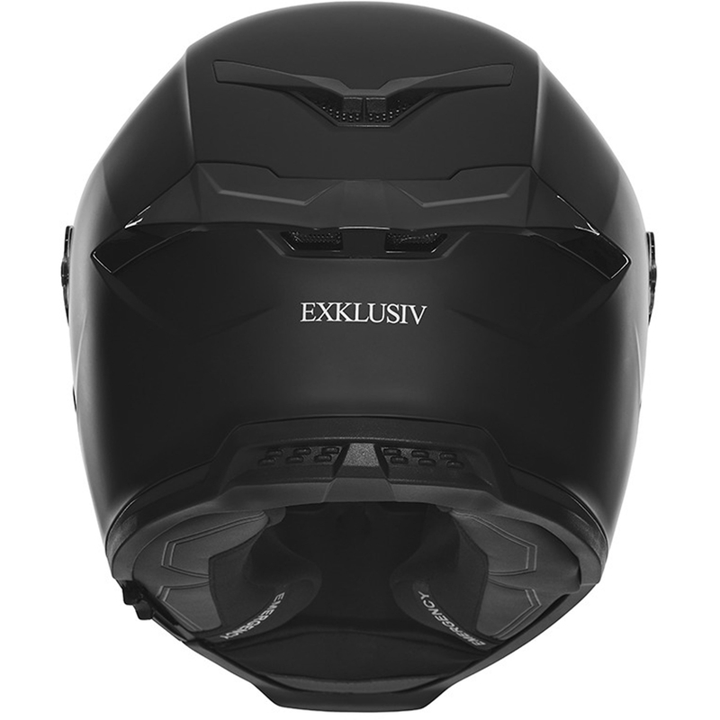Casco integrale da moto NOX Exlusiv Goliath nero opaco
