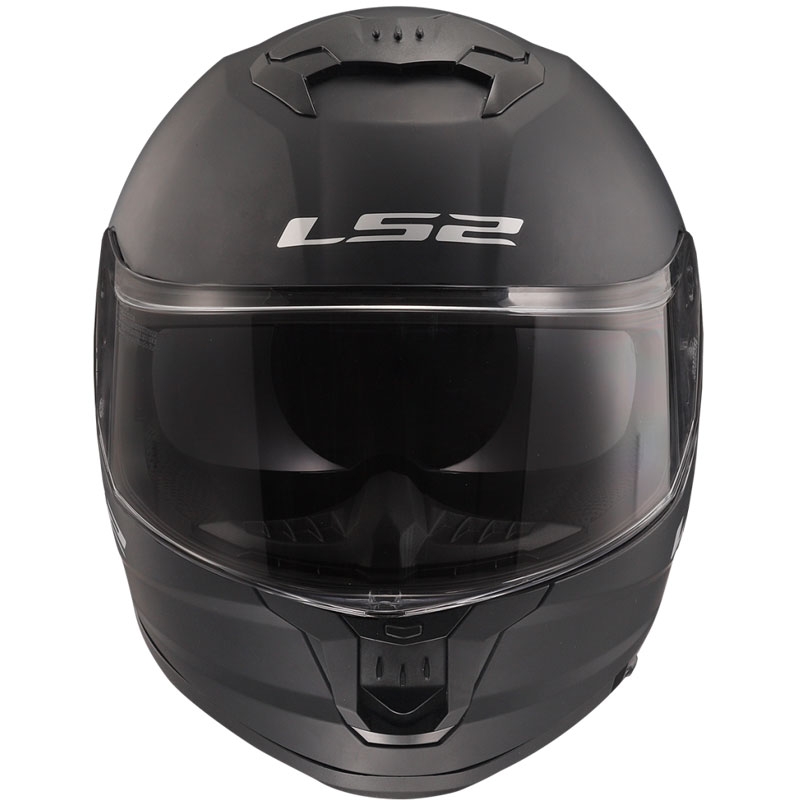 LS2 FF808 Stream II casco moto integrale nero opaco