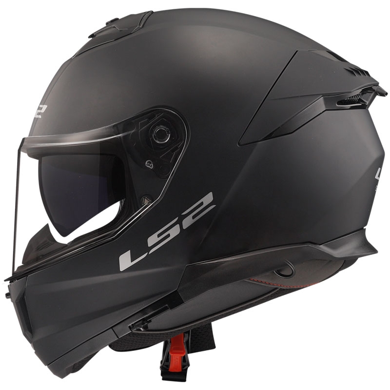 LS2 FF808 Stream II casco moto integrale nero opaco