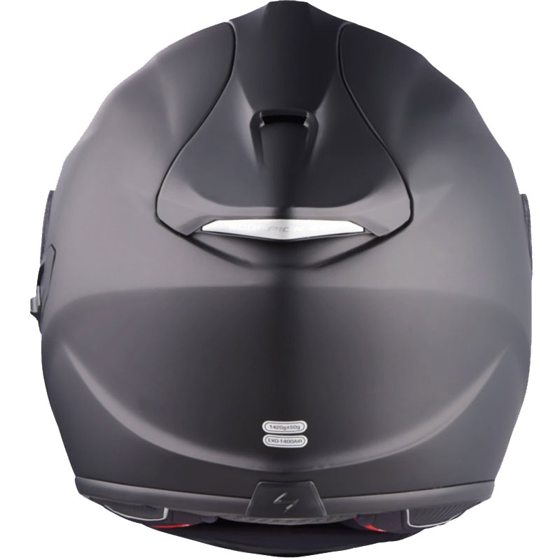 Casco moto integrale Scorpion EXO-1400 EVO II Air Solid nero opaco Saldi