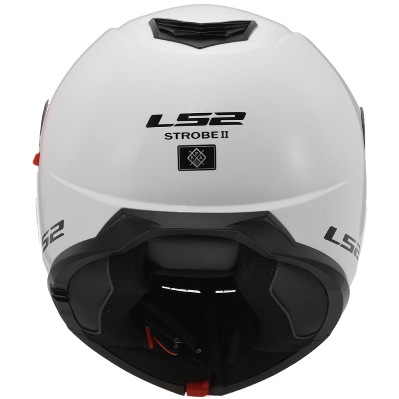 Casco ribaltabile LS2 FF908 Strobe II bianco lucido