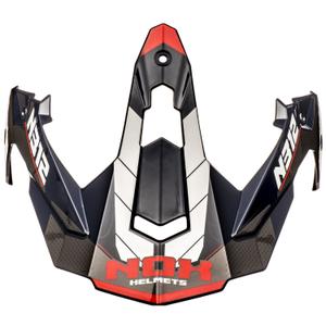 Visiera per caschi da moto NOX N312 Vapor bianco-blu-rosso