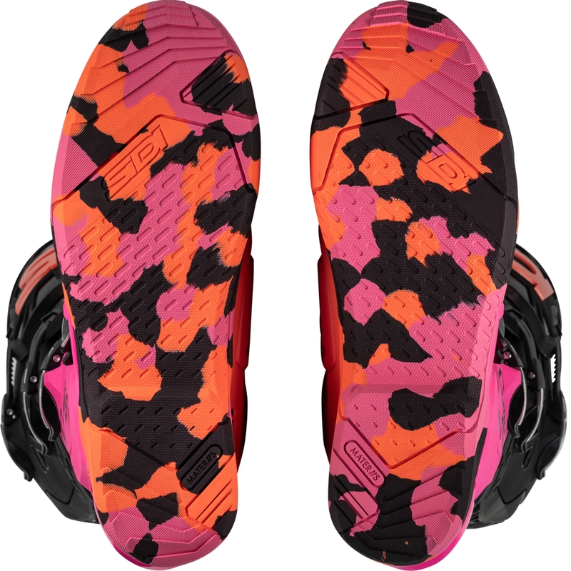 Stivali da moto SiDi Crossair X Messy corallo