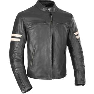 Giacca da moto Oxford Holton nera