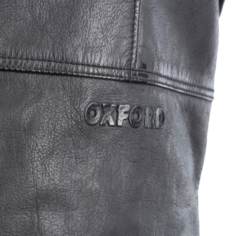 Giacca da moto Oxford Holton nera