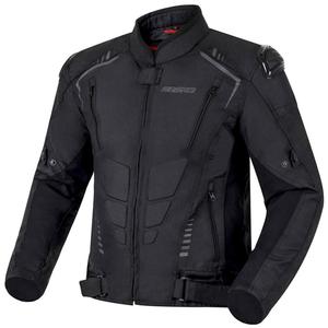 Giacca da moto Ozone Pulse nera-grigia