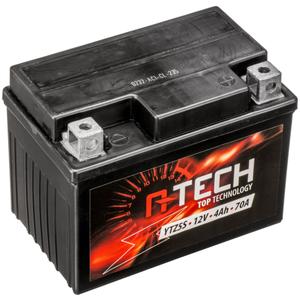 Batteria al gel A-TECH 12V, YTX4L/YTZ5S, 4Ah, 70A, esente da manutenzione