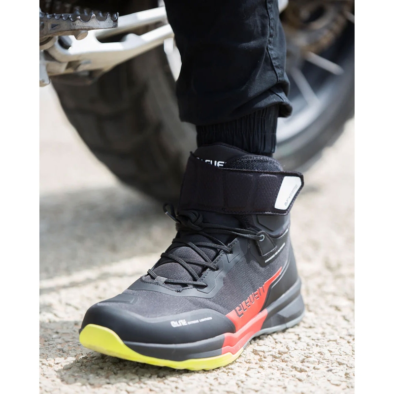 Stivali da moto Eleveit STRATOS E-Dry neri-rossi