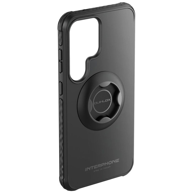 Interphone QUIKLOX Tetraforce cover protettiva per Samsung Galaxy S25 Ultra nera