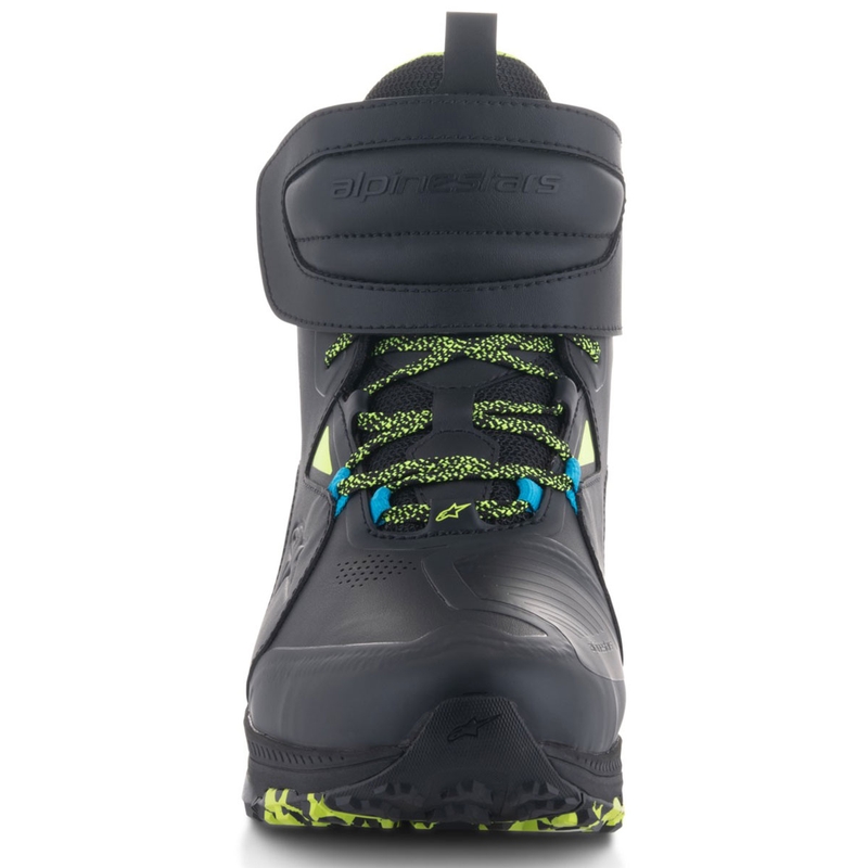 Stivali da moto Alpinestars Speedstreet nero-lime-blu