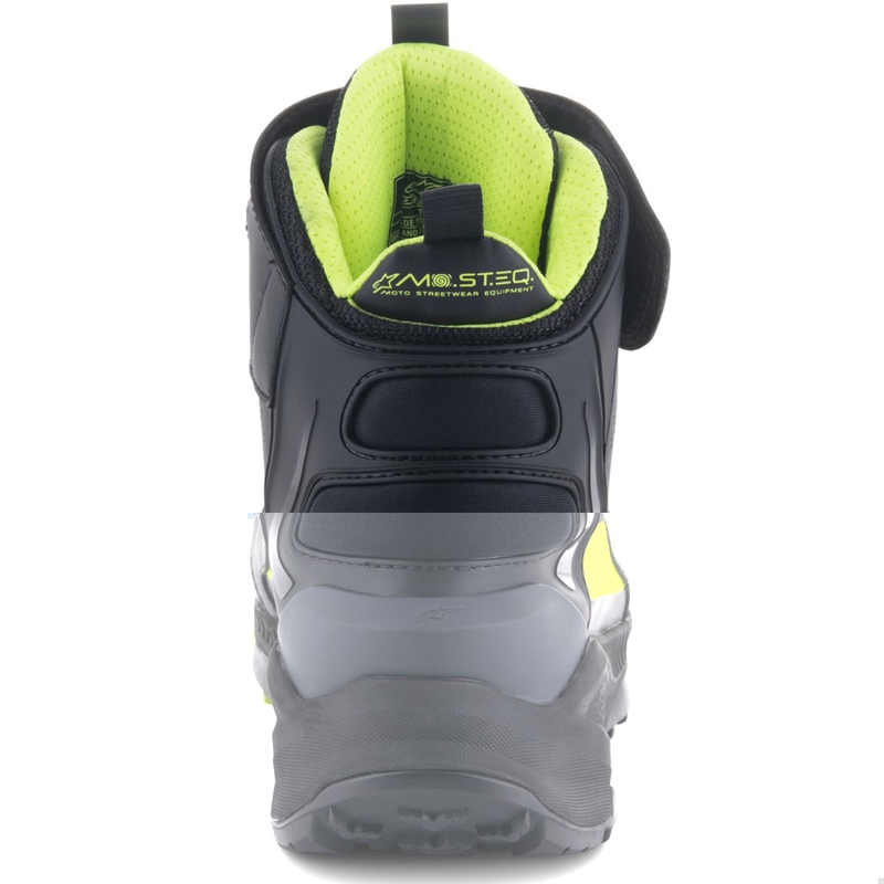 Stivali da moto Alpinestars Speedstreet nero-lime-blu