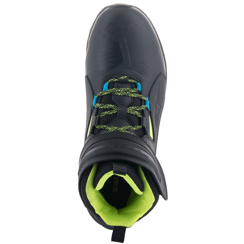 Stivali da moto Alpinestars Speedstreet nero-lime-blu