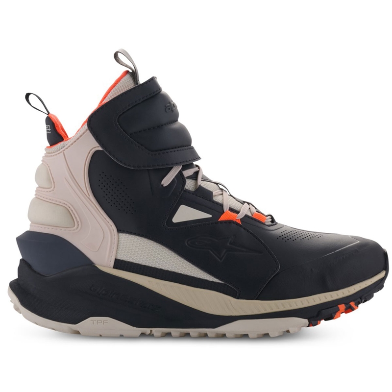 Stivali da moto Alpinestars Speedstreet nero-mandorla-arancione