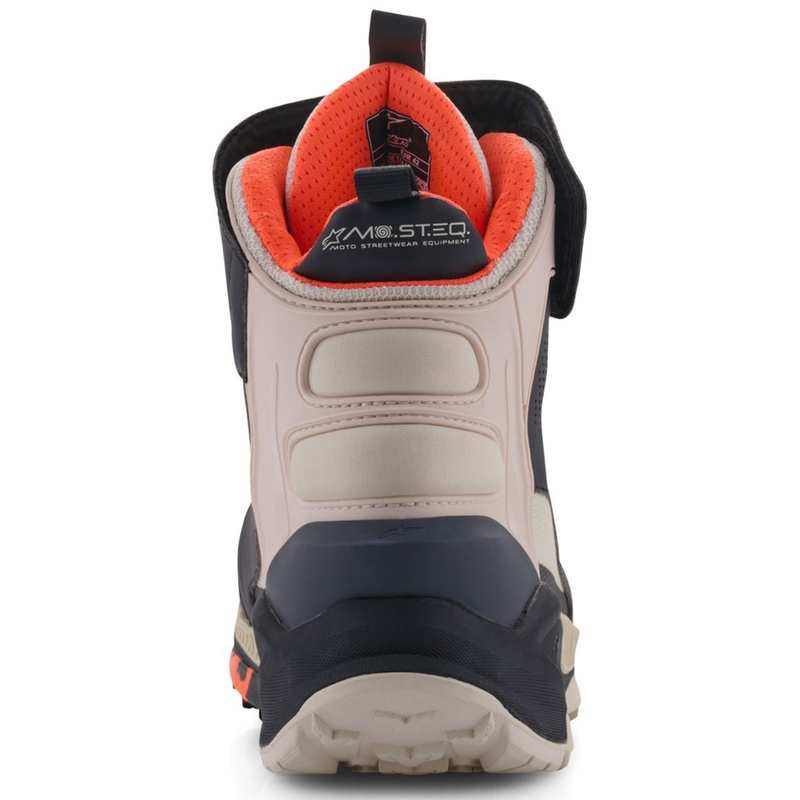 Stivali da moto Alpinestars Speedstreet nero-mandorla-arancione