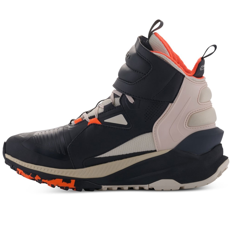 Stivali da moto Alpinestars Speedstreet nero-mandorla-arancione
