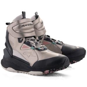 Stivali da moto Alpinestars Speedstreet beige-corallo-nero-blu