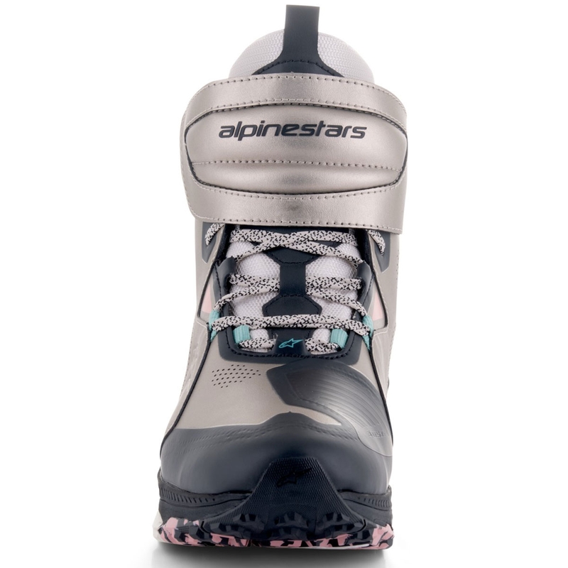 Stivali da moto Alpinestars Speedstreet beige-corallo-nero-blu