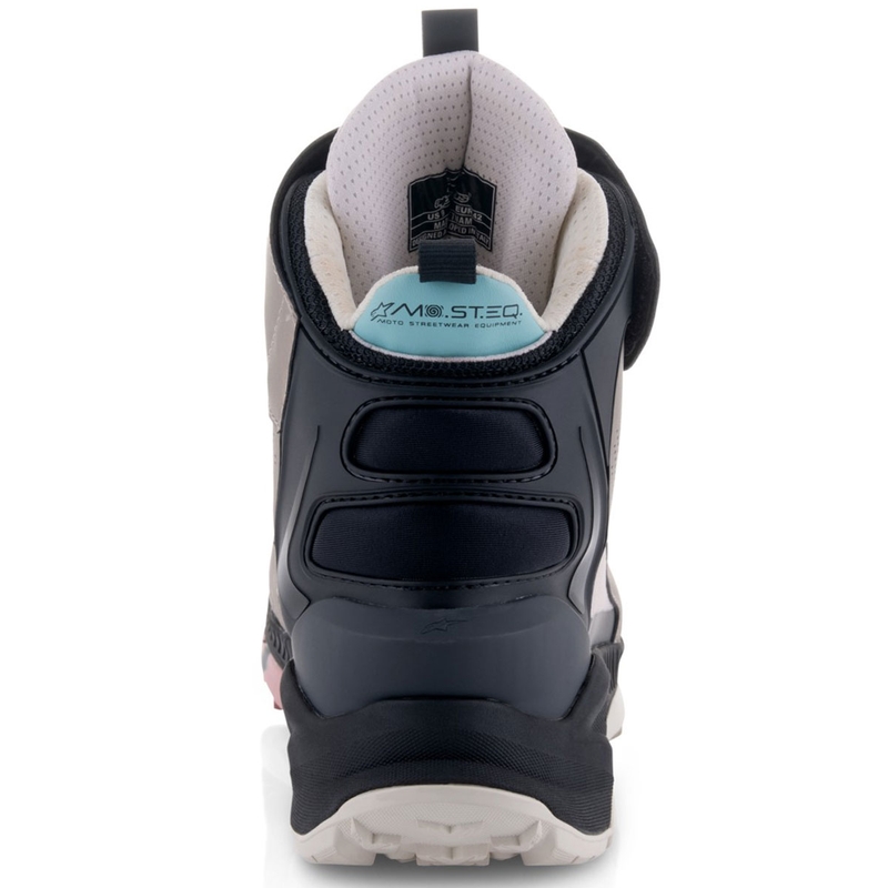 Stivali da moto Alpinestars Speedstreet beige-corallo-nero-blu