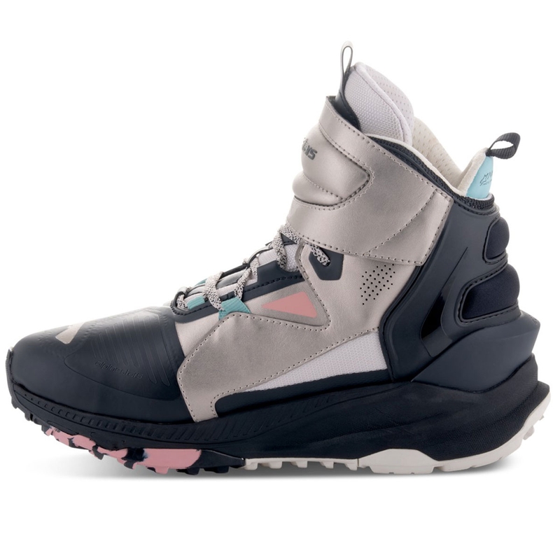 Stivali da moto Alpinestars Speedstreet beige-corallo-nero-blu