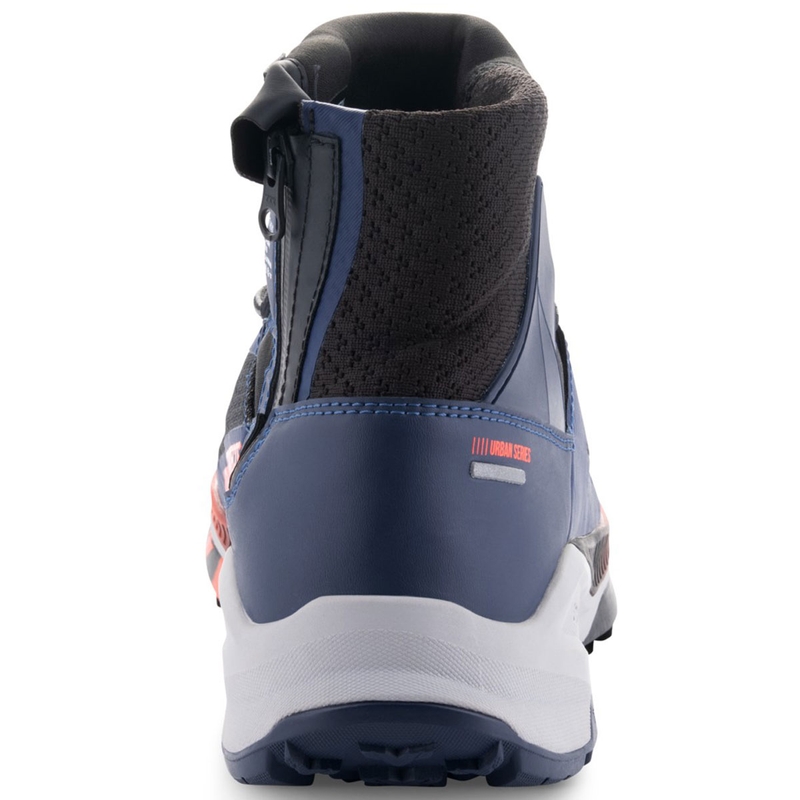 Stivali da moto Alpinestars Speedforce XR blu-nero-rosso fluo-grigio