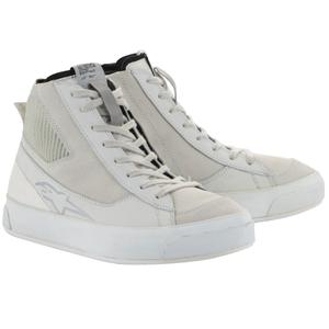 Stivali da moto Alpinestars Stella Stated Podium Donna Bianco e Grigio