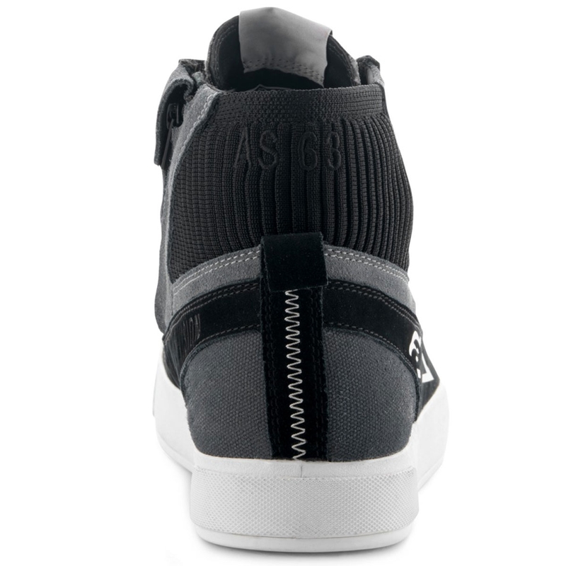 Stivali da moto Alpinestars Stated neri-grigi-bianchi