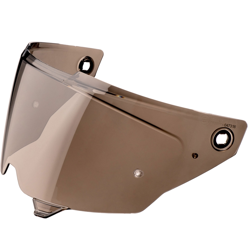 Visiera per caschi NOX Exklusiv Goliath con predisposizione Pinlock, cromata