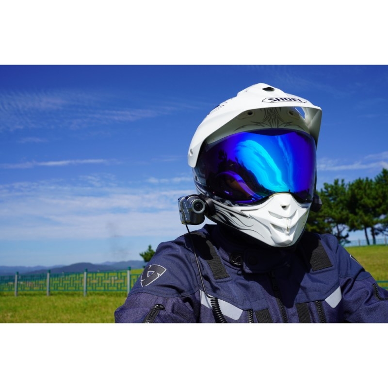 Telecamera per casco da moto INNOVV H5 grigio-argento