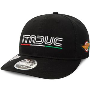 Cappellino Ducati Meccanica con logo vintage, nero