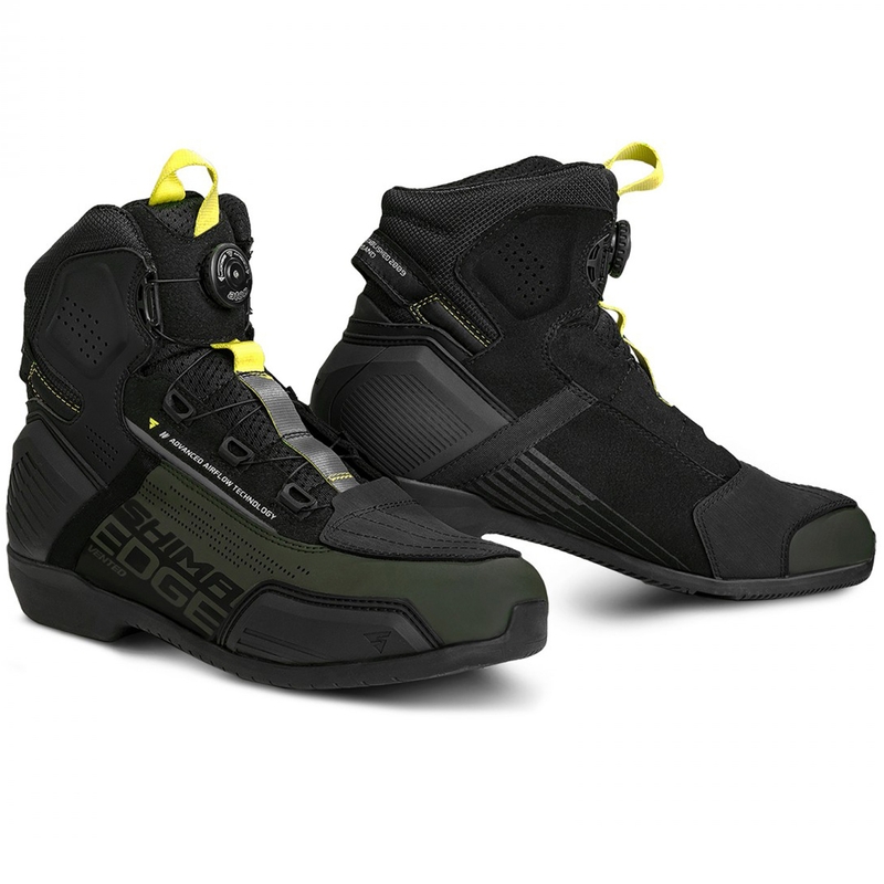 Stivali da moto Shima Edge Vent color cachi