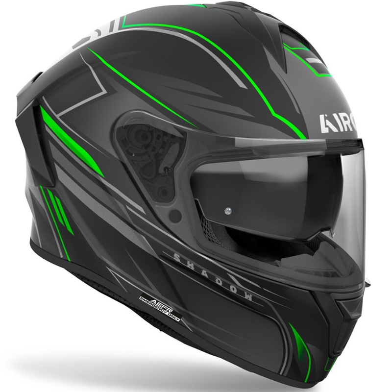 Casco integrale da moto Airoh SPARK 2 Shadow verde opaco